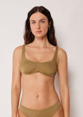 Tank-Style Swimsuit Top Sophisticated Shine