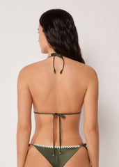 Triangle Swimsuit Top Refined Shine