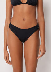 Brazilian Swimsuit Bottom Shiny Satin