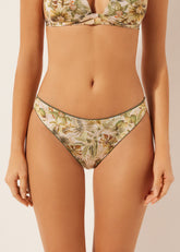Swimsuit Bottom Tropical Foliage