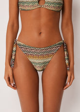 Tied Swimsuit Bottom Elegant Ethnic