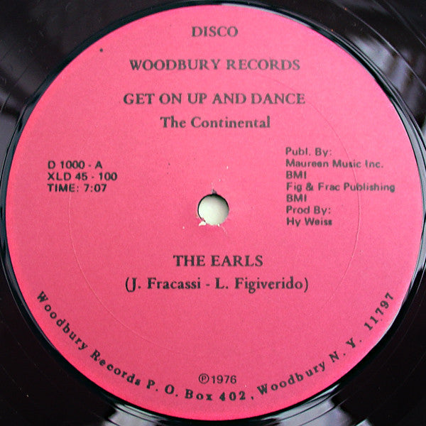 Earls - Get On Up And Dance (Vinyle Usagé)