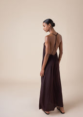 Maxi Dress Coco Brown