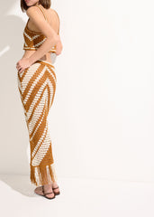 Crochet Midi Skirt