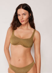 Tank-Style Swimsuit Top Sophisticated Shine