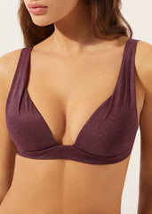 Padded Triangle Swimsuit Top Golden Glow