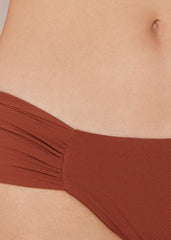 Premium Fit Draped Brazilian Swimsuit Bottom