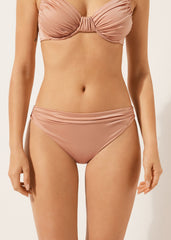 Shiny Satin Swimsuit Bottoms