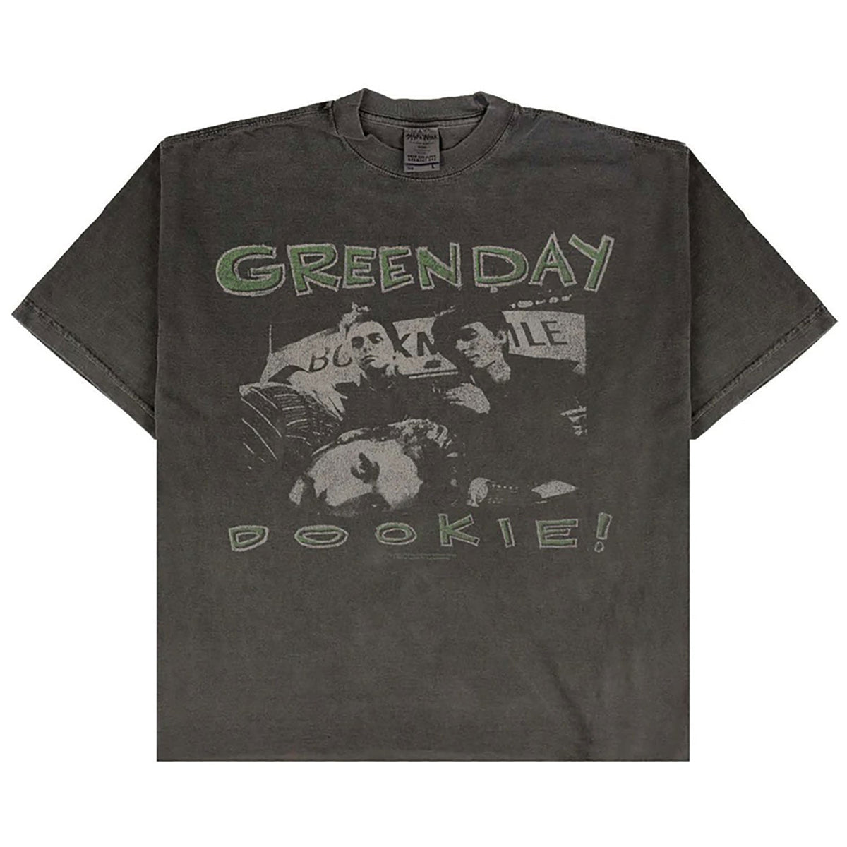 Green Day Dookie Photo Dropshoulder Tee by Rock Roll Repeat T-shirt Front