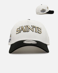 New Era New Orleans Saints 'Chrome Metallic Wordmark' 9FORTY A-Frame Snapback Chrome