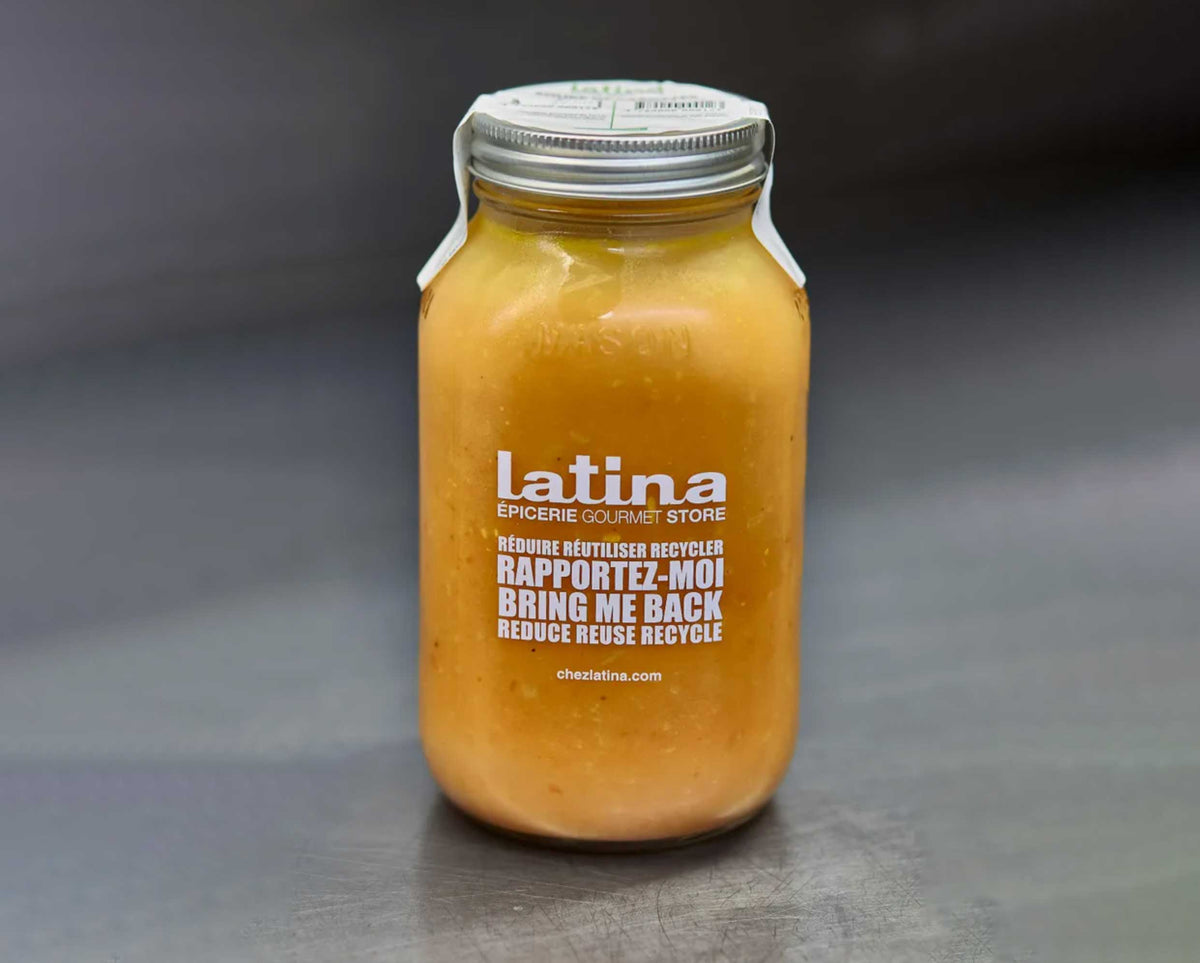 Soupe de carottes au gingembre latina