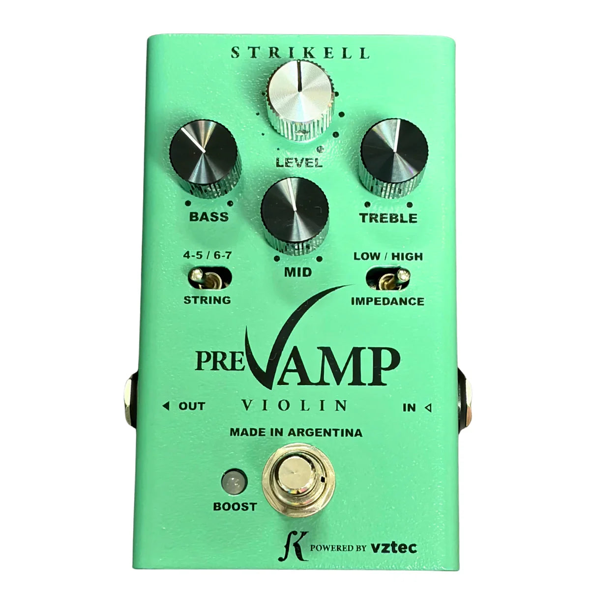 Strikell PreVamp Violin preamplifier for violins